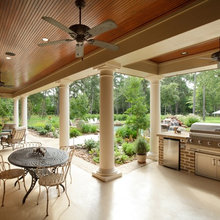 Porch ceiling