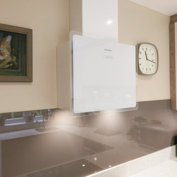 Luxury German kitchen in Kenton, Harrow by Kudos Interior Designs