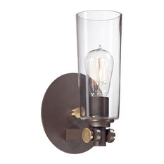 Quoizel 1-Light Uptown East Village Wall Fixture in Western Bronze - UPEV8701WT