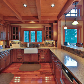 Big Chief Mountain Lodge a Natural Element® Timber Frame home
