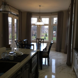 Oakville Custom Home - Curtains