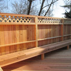 Two Level Covered Deck - Rustic - Deck - Seattle - by Mastercraft NW