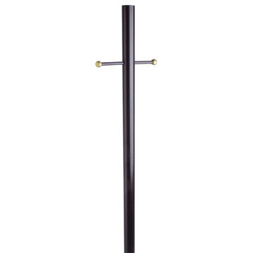 Design House 501817 Transitional Outdoor Lamp Post - Black