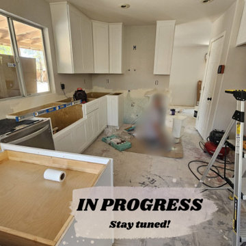 White Beveled Shaker: In Progress!