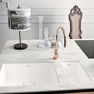 Corian® Arrowroot with Corian® Spicy 970 & 9910 sink