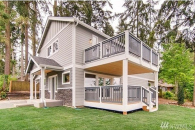 Deck - craftsman deck idea in Seattle