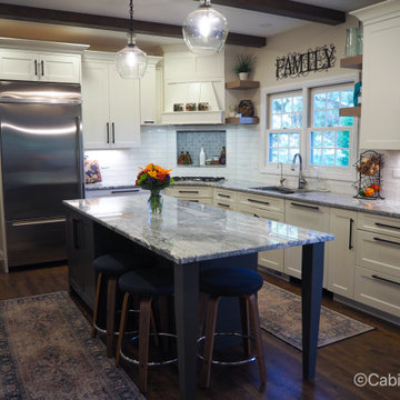 Kitchen Renovation New Cabinets and Granite Countertops