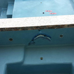 Pool with fun tile inserts - Products