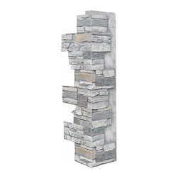 140-36-DEEP STACKED CORNER 36"H X 9"W X 1 1/2"D - Wall Panels