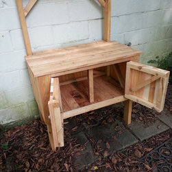 Cedar Potting Bench - Potting Benches