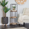 Traditional Brown Wood Shelving Unit 561572