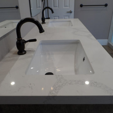 Master Bathroom with Stand alone tub