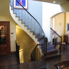 top stairs