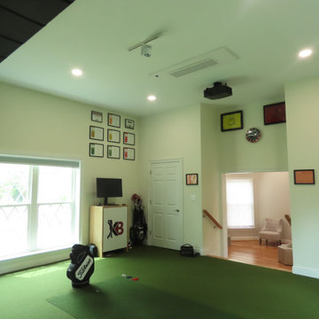 Golf Simulator Addition