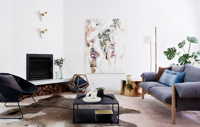 Houzz Tour: A Stylish Melbourne Home Makes Do