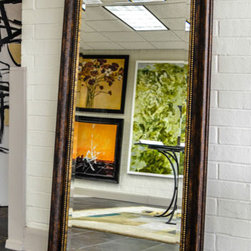 Gold brown floor mirror - Floor Mirrors