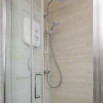 Bathroom Renovation - Roma Travertine Tile