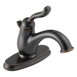 Delta Leland&reg; Single Handle Centerset Lavatory Faucet - Bathroom Sink Faucets