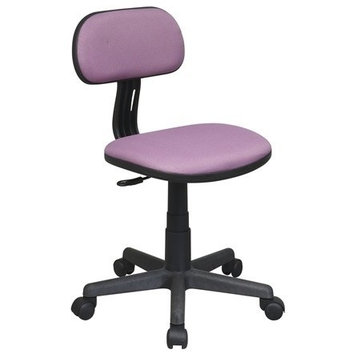 Task Chair in Purple Fabric