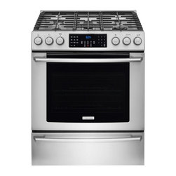 Electrolux IQ Touch Gas Range with Front Controls - Gas Ranges And Electric Ranges