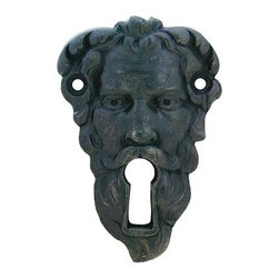 Inviting Home Inc. - Sentinel Escutcheon Rim Lock, Dark Brass - Door Locks