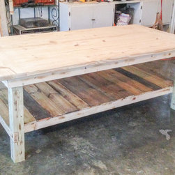 Farmhouse Table Build - Dining Tables