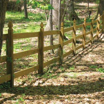 Wood Rail Fence