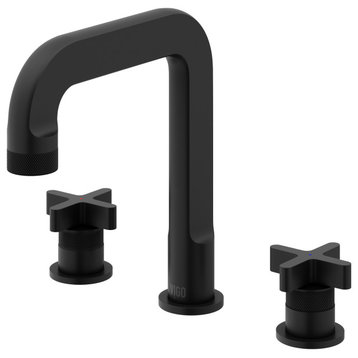 VIGO Wythe 2-Handle Bathroom Faucet, Matte Black