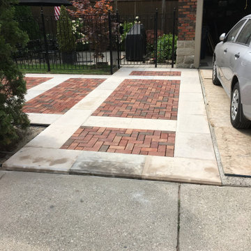 Masonry Hardscape Drive way / Courtyard & Stone Path, Step & Porch