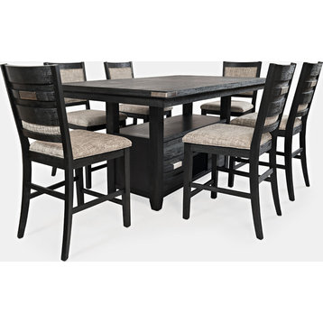 Altamonte Counter Height Dining Table - Dark Charcoal Gray