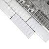 10.5"x11.75" Louis Mosaic Tile Sheet, Gray