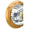 Strass Luxury Upright toilet paper holder with brilliant Swarovski crystals., Gold, Decorated