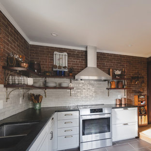 Rustic Carriage House Kitchen