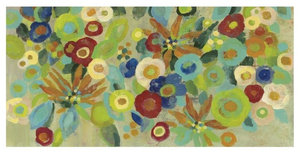 "Flower Market I" Digital Paper Print by Silvia Vassileva, 62"x32"