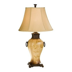 Vines on Urn Table Lamp - Table Lamps