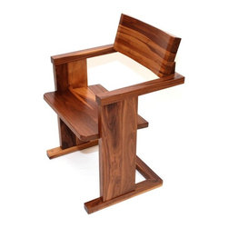 Walnut Dining Chair - Nik - Dining Chairs