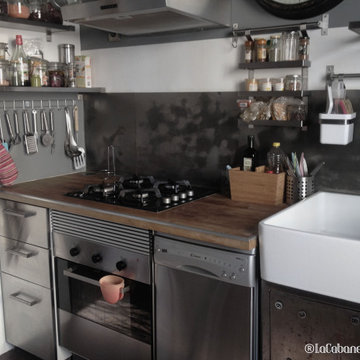 Réaménagement d'un petit duplex sous les toits à Saint Germain en Laye