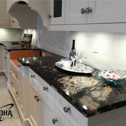 Granite Countertop - Titanium - Kitchen Countertops