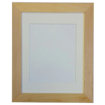 Natural Unfinished Basswood Picture Frame, 1.5" Wide, 11x14