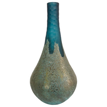 Contemporary Blossom Vase - Blue
