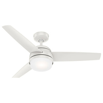 Midtown 2 Light 48" Indoor Ceiling Fan, Fresh White