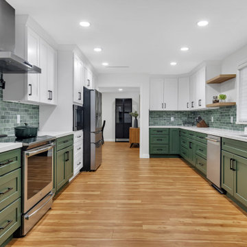 Kitchen Remodel + Master Bathroom Enlargement and Remodel