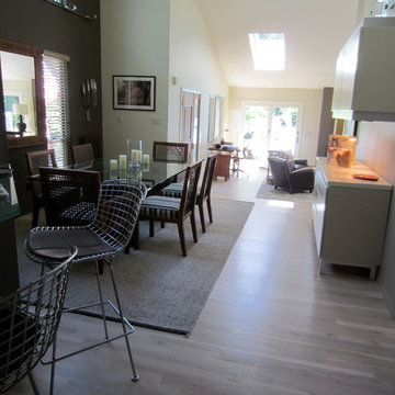SAGAPONACK: DOUBLE WHITEWASHED WHITE OAK FINISHED WITH BONA TRAFFIC HD SATIN