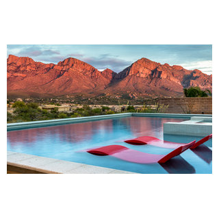Pusch Ridge View - Southwestern - Pool - Phoenix - by Prideaux Design ...