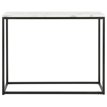 Lucus Console Table White/Gray