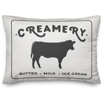 Creamery Cow 14x20 Lumbar Pillow