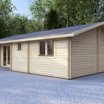 2 Bedroom Log Cabins