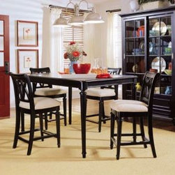 American Drew 919-705 Gathering Table Camden - Black - Dining Tables