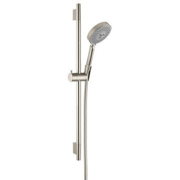 Hansgrohe 04266 Unica S 2.5 GPM Multi-Function Handshower Package - Brushed
