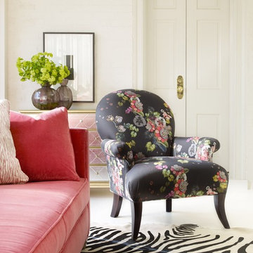Hooker Furniture Cynthia Rowley Living Room Mimi Wing Chair